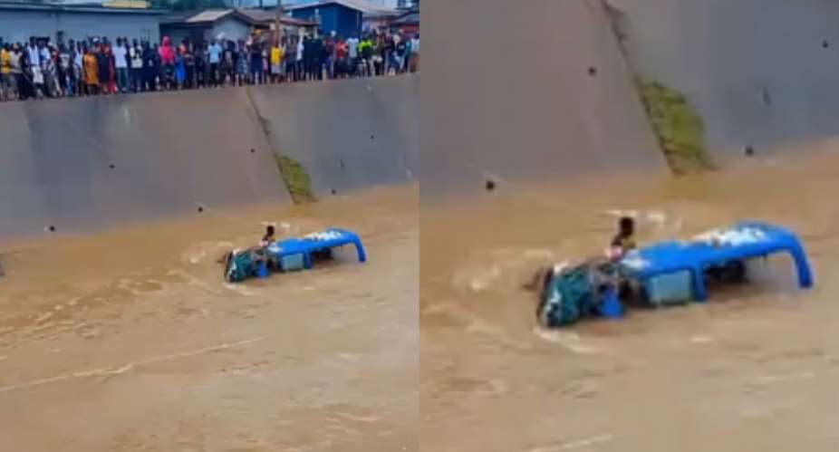 Lifeless body found in Trotro at Alajo after Accra floods