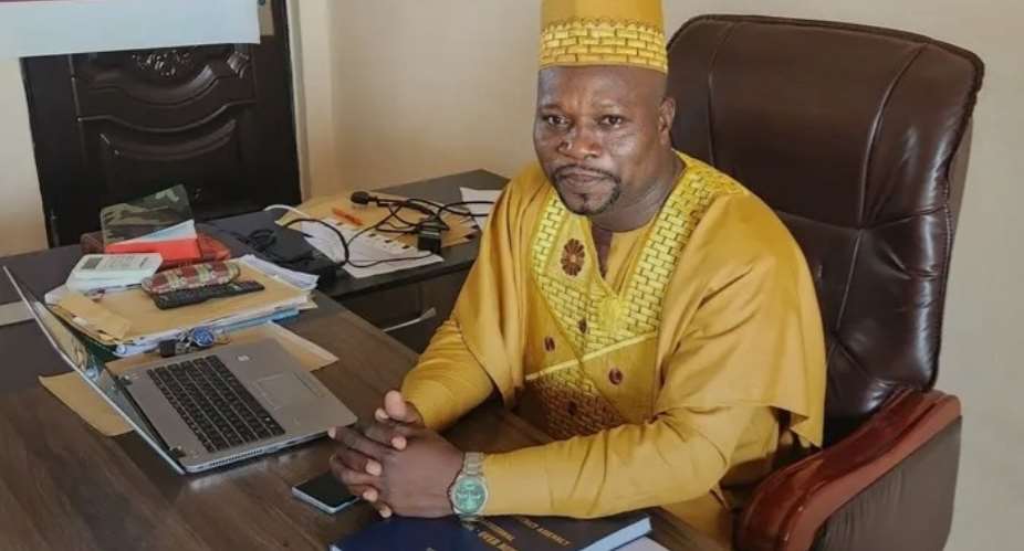 District Chief Executive (DCE) for Bawku West, James Ayamweogo