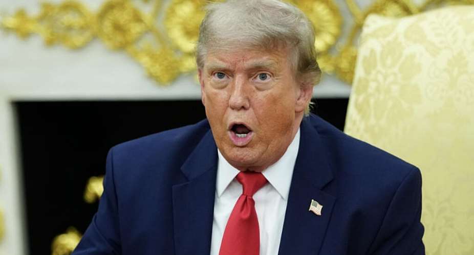 US President Donald Trump has become a major backer of cryptocurrencies. -  Aaron Schwartz, AFP