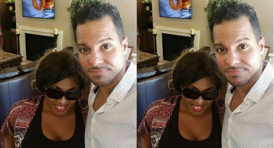 Actress, Uche Jombo dispels Rumour about her Marriage Steps out with Hubby