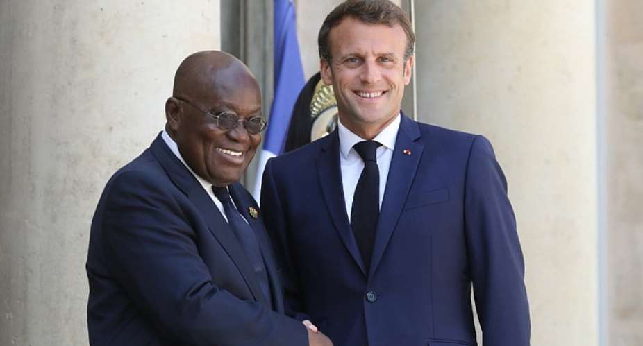 Macron Hosts Akufo-Addo For African Diaspora Summit
