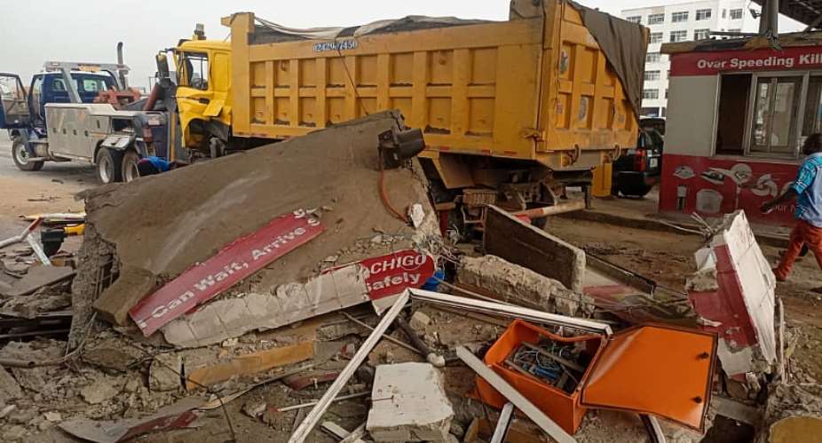 How Tema tollbooth accident chopped off cleaner’s legs, arm