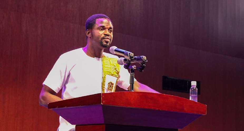 Investigative journalist Manasseh Azure Awuni,