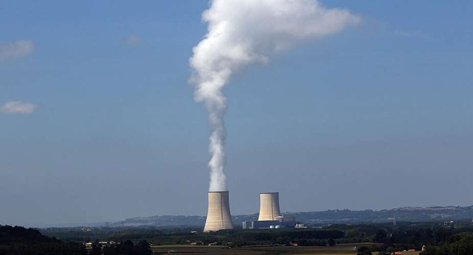 A view of the Golfech nuclear power plant in southwestern France on August 6, 2015. -  Bob Edme, AP