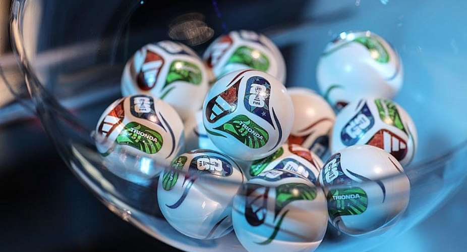 Getty ImagesImage caption: The World Cup draw took place in Washington DC in December