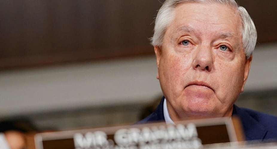 US Senator Lindsey Graham (R-SC) attends the Senate Judiciary Committee hearing on online child sexual exploitation at the US Capitol in Washington, US, January 31, 2024. -  Nathan Howard, Reuters