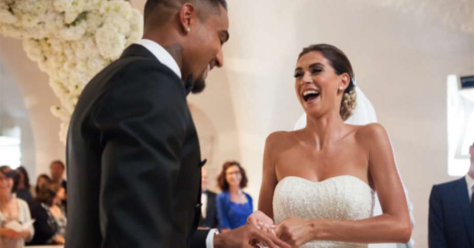 Kevin-Prince Boateng: This is the video of the Ghanaian player's wedding you never saw