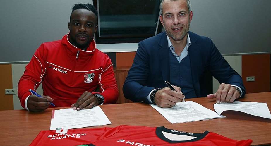 NEC Nijmegen sign Ghanaian striker Reagy Baah Ofosu on three-year deal