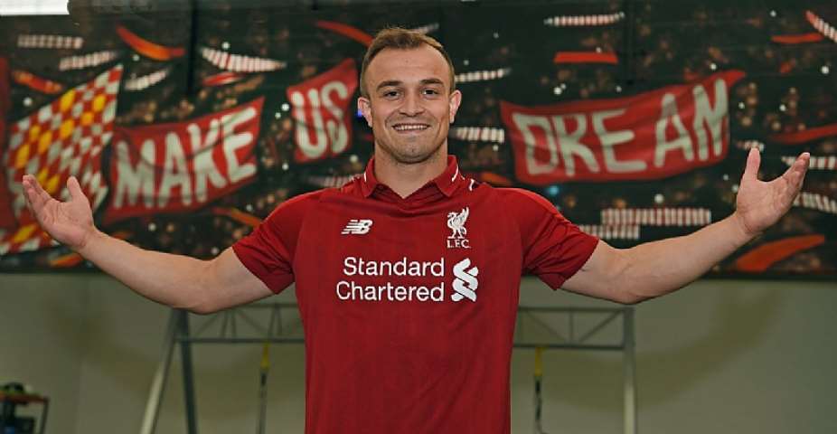 Liverpool Complete Xherdan Shaqiri Signing From Stoke