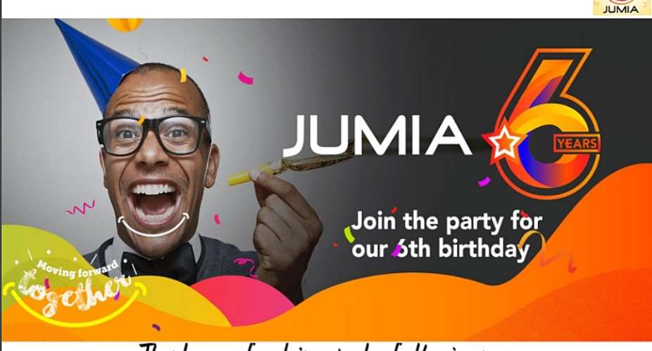 Jumia Ghana Launches 6th Anniversary Salebration