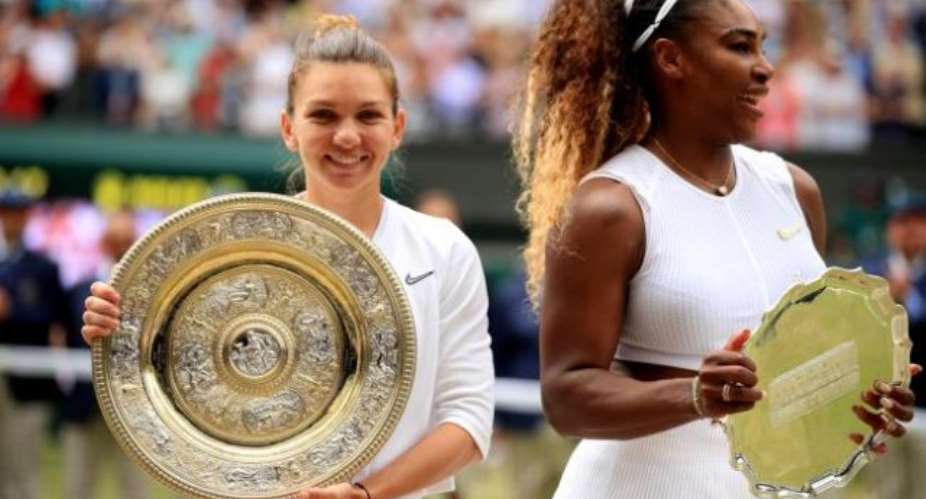 Simona Halep is the first Romanian woman to win the Wimbledon singles title