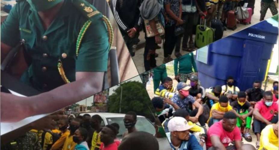 Sogakope: 25 Nigerians Infiltrating Ghana Grabbed