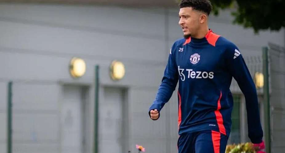 GETTY IMAGESImage caption: Jadon Sancho was a runner up in last seasons Champions League final on loan with Borussia Dortmund