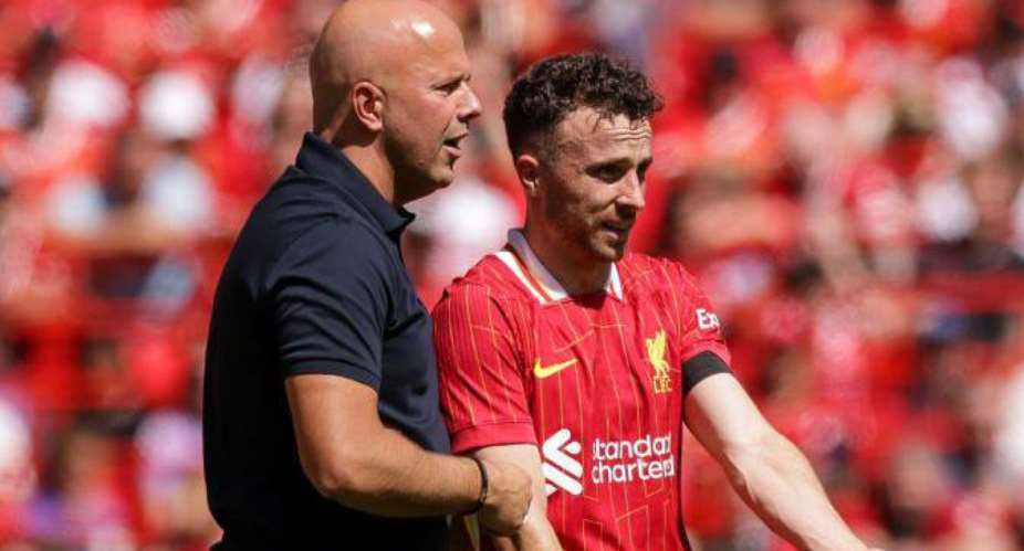 Getty ImagesImage caption: Diogo Jota (right) scored 65 goals in 182 appearances for Liverpool.