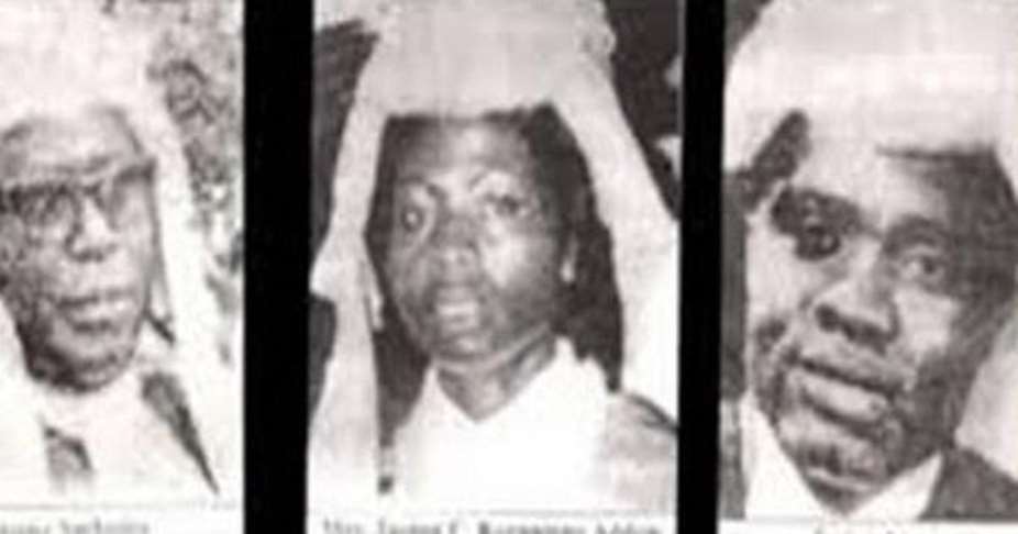 Frederick Poku-Sarkodie, Justices Cecilia Koranteng-Addow and  Kwadwo Agyei Agyepong