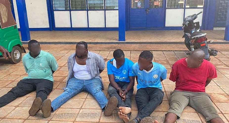 Tamale: Police arrest six over alleged extortion, impersonation of anti-drug taskforce