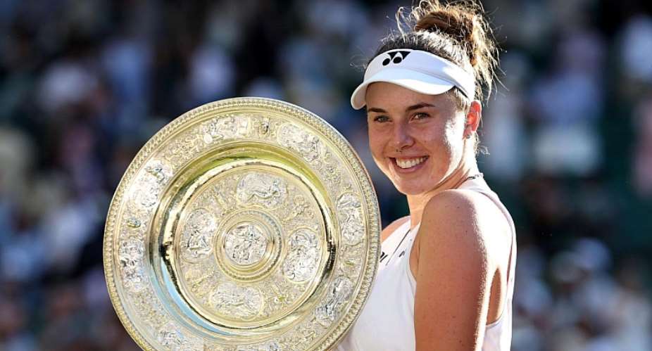 Getty ImagesImage caption: Linda Noskova was playing in the first Grand Slam final of her career