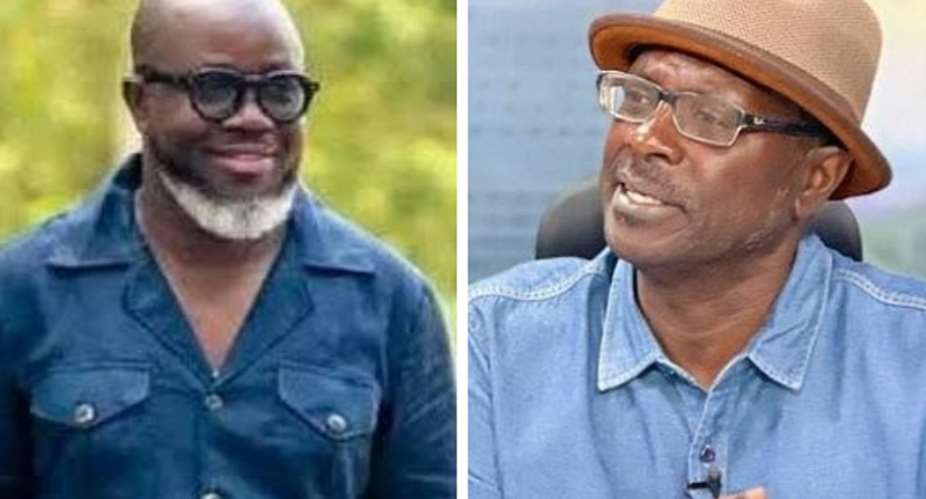 Executive Secretary of EOCO Raymond Archerleft and Professor Stephen Kwaku Asare