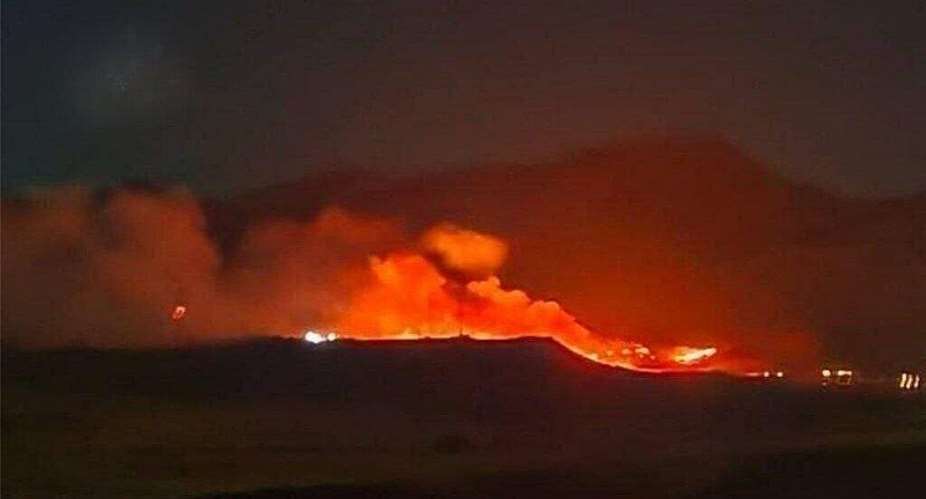 An IRGC drone attack on a camp belonging to an Iranian Kurdish dissident group in Iraqi Kurdistan on July 1, 2026. -  PDKI_Media