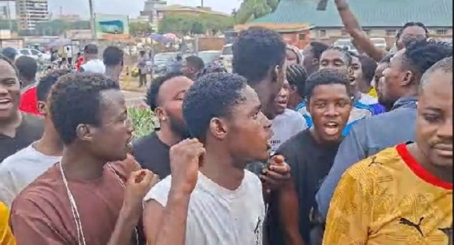 NPP supporters gather at EOCO over Miracles Aboagye’s detention