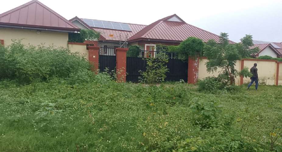 Weeds takeover Judicial Service bungalow at Wenchi as key staff rent private accommodation