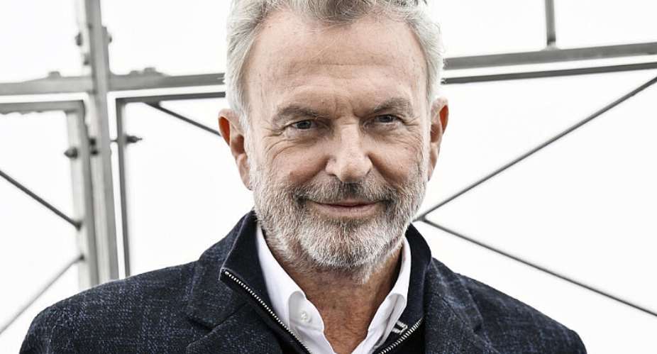 Sam Neill from the Peacock series Apples Never Fall visits the Empire State Building on Wednesday, March 6, 2024, in New York. -  Evan Agostini, AP