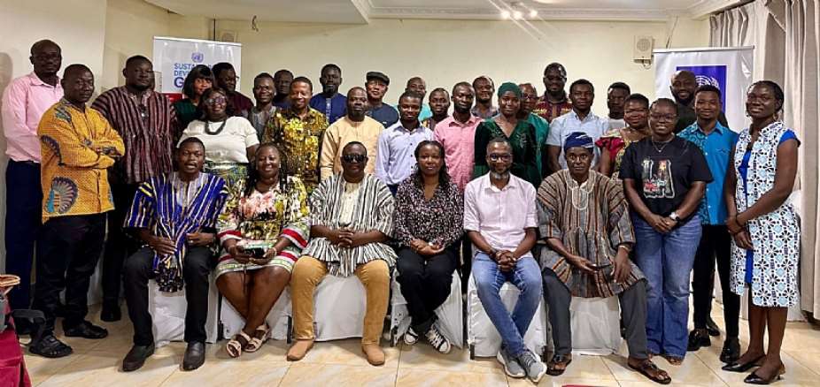 UNDP supports 18 community-led environmental actions alongBlack Volta