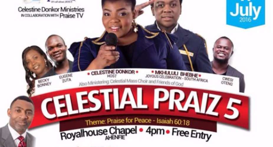 2016 Celestial Praiz to feature Mkhululi Bhebhe on July 17