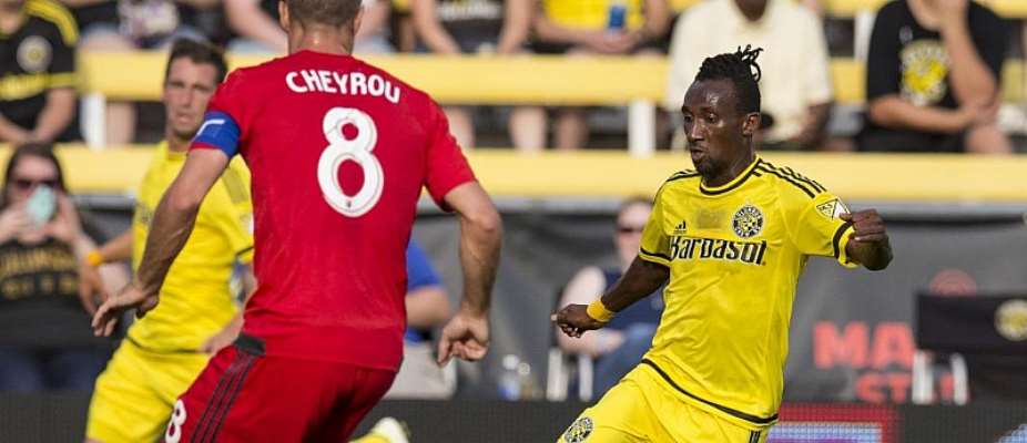 Harrison Afful scores first-ever goal for Columbus Crew