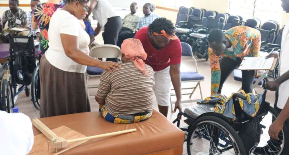LDS Charities Handover 270 Wheelchairs To GHS