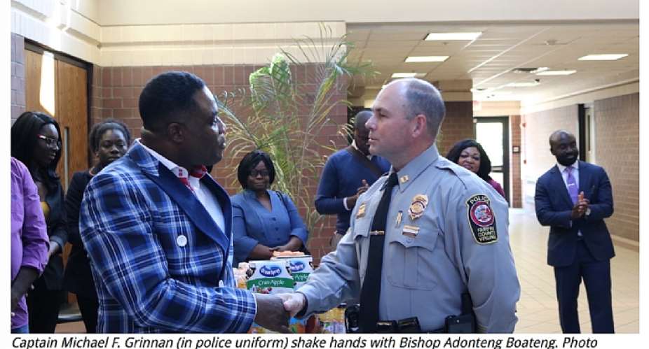 Bishop Adonteng Boateng Leads Faith-Based Community To Recognize Fairfax Police
