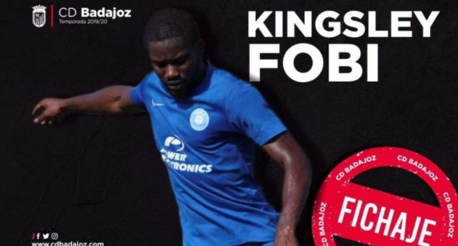 Kingsley Fobi Joins Spanish Side CD Badajoz On Loan From Watford