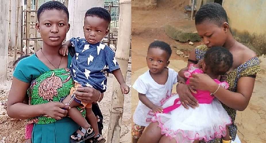 The sad story of 17-year-old SHS student who attends school with her twin children Video