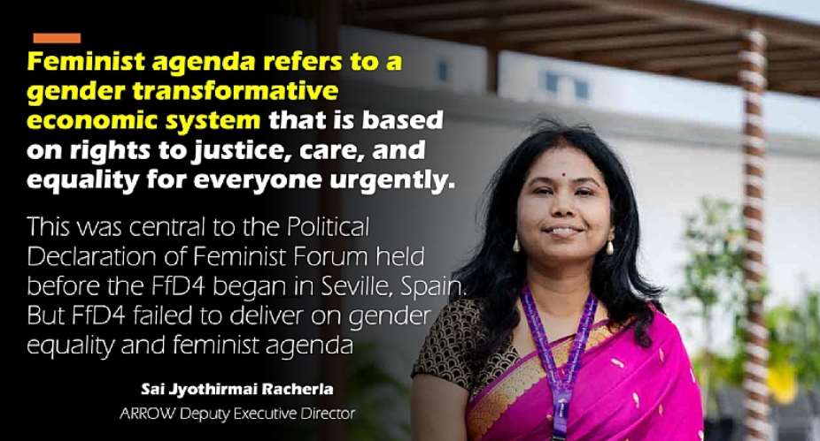 Reforming global financial architecture is critical for gender equality and right to health