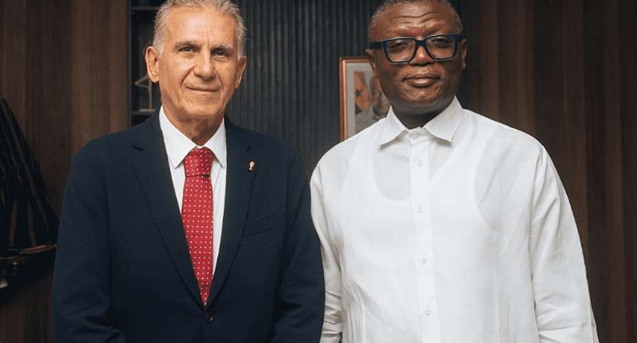 Sports Minister Kofi Adams confirms Carlos Queiroz earns $80,000 monthly as Black Stars head coach