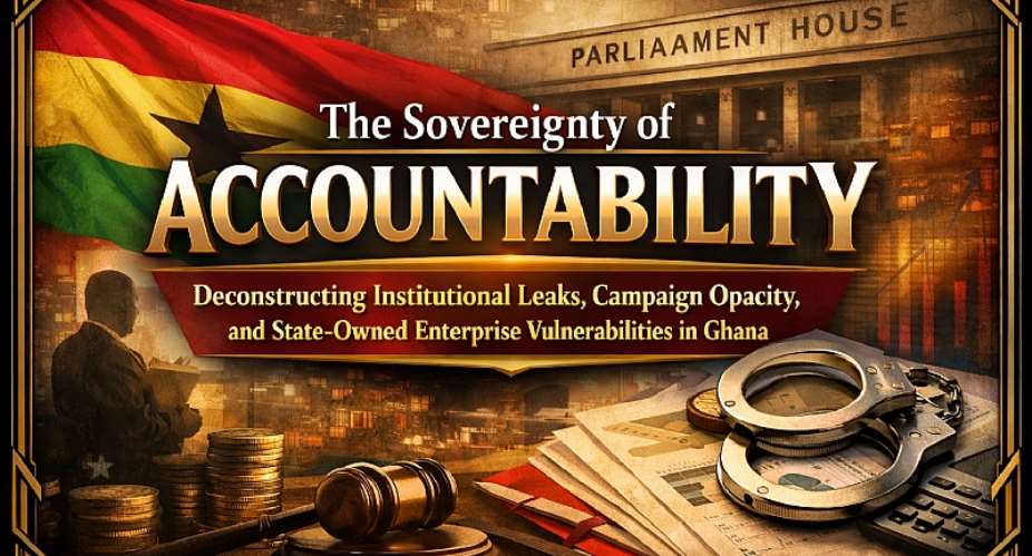 The Sovereignty of Accountability: Deconstructing Institutional Leaks, Campaign Opacity, and State-Owned Enterprise Vulnerabilities in Ghana