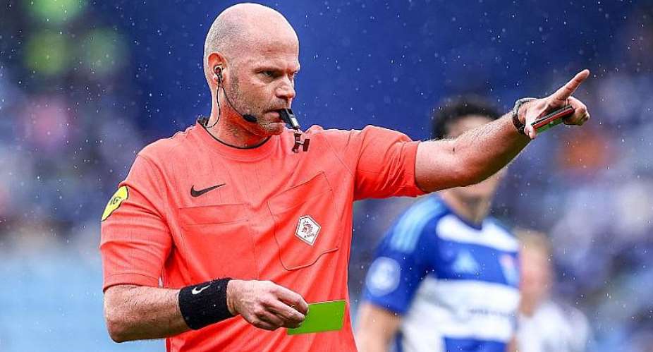 Getty ImagesImage caption: Rob Dieperink began refereeing in the Netherlands top flight in 2017