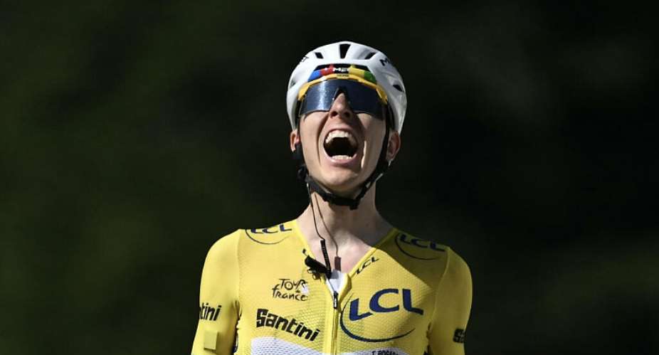Tadej Pogacar claimed his 24th stage victory at the Tour de France and his third this year. -  Jeff Pachoud, AFP