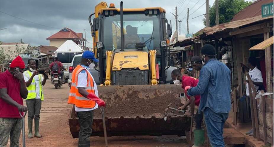 Dormaa East District joins national sanitation drive to curb flood risks