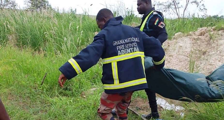 GNFS recovers body of 11-year-old boy from drowning incident at Adenta Aviation