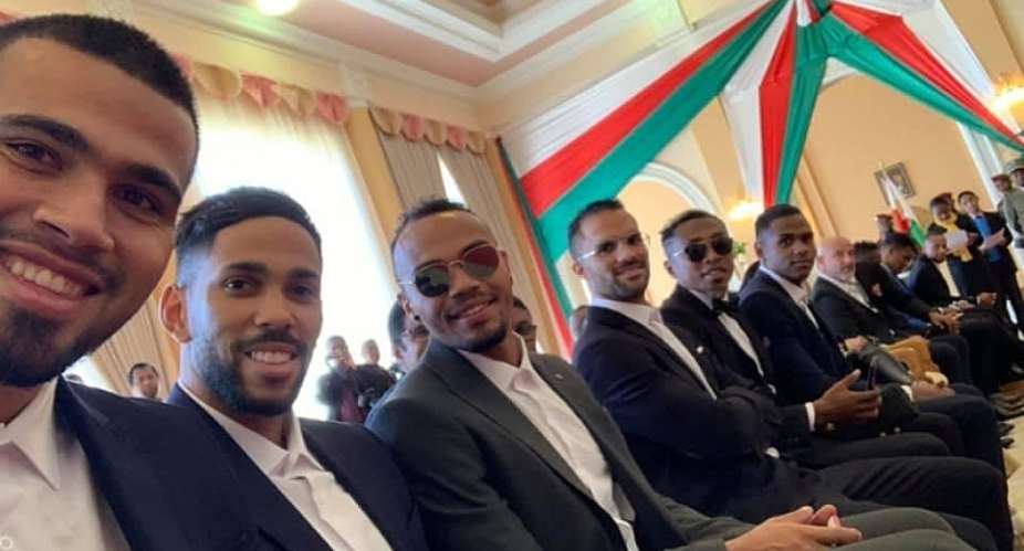 Madagascar President Awards AFCON Squad With National Honour