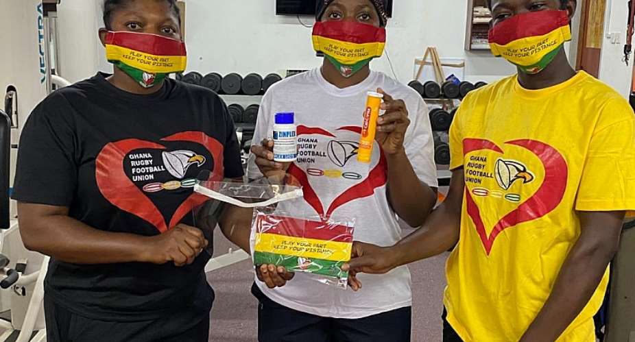 Ghana Rugby Ladies Undertake COVID-19 Relief Activities