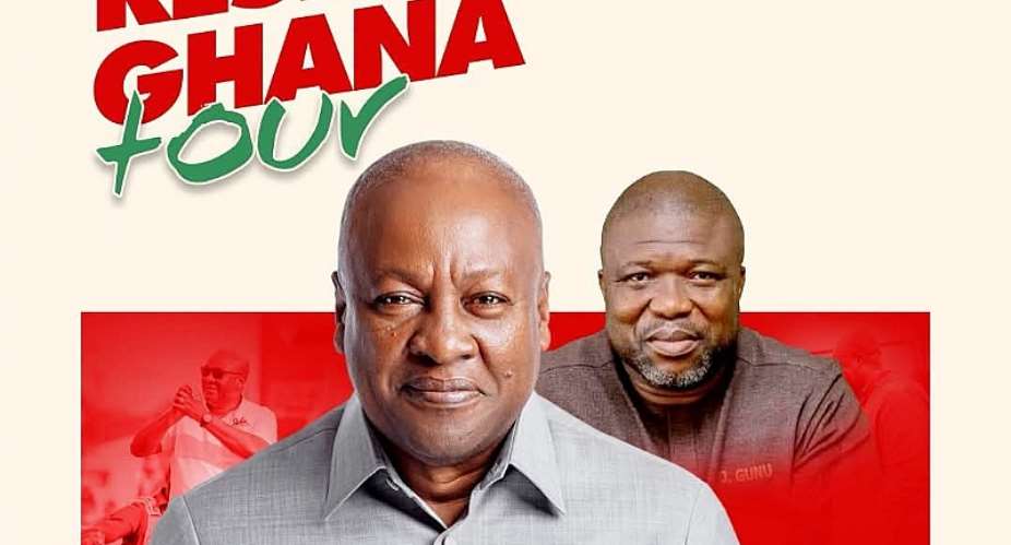 Mahama heads to Volta Region on Thursday for Resetting Ghana Tour