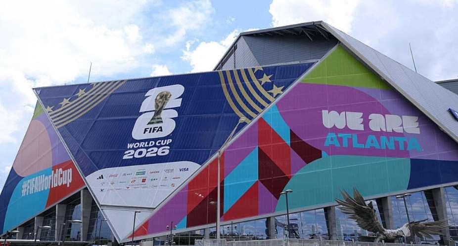 The Mercedes-Benz Stadium in Atlanta has staged seven games, during the 2026 World Cup. It will be the venue for the semi-final between England and Argentina. - Getty Images via AFP - KEVIN C. COX