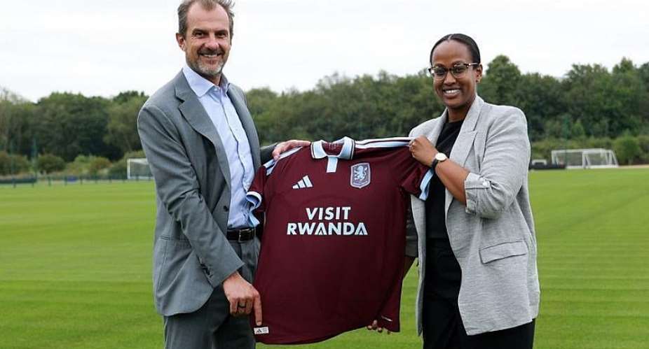 Aston VillaImage caption: Villa have signed a multi-year agreement with Visit Rwanda