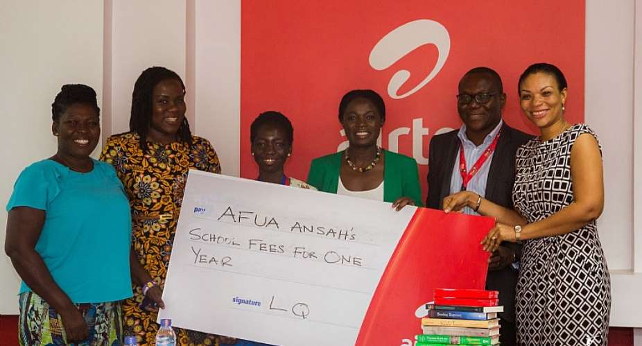 Airtel Ghana Celebrates National Spelling Bee Champion With A Full Year Scholarship