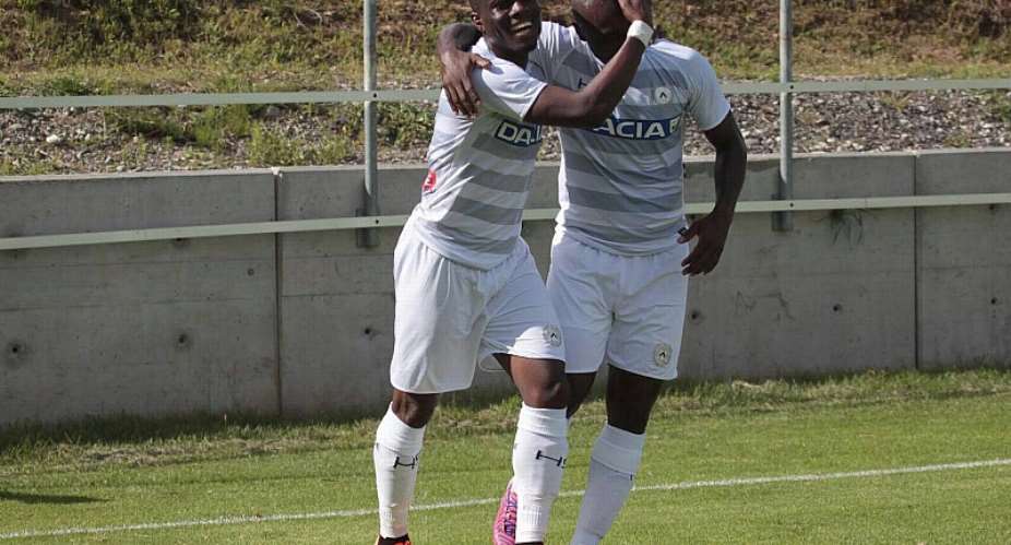 Ghana midfielder Agyemang-Badu scores fabulous finish in Udinese pre-season draw