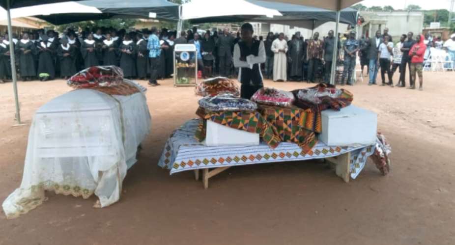 Asokore Mampong: Memorial Service Held For Four Flood Victims