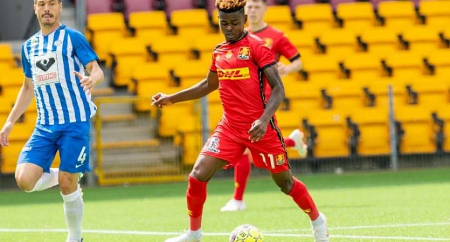 Godsway Donyoh Opens Scoring Account For FC Nordsjaelland In Draw With Esbjerb