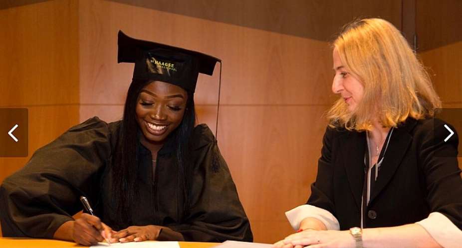 23-Year-Old Ghanaian Lady Get Masters In International And European Law